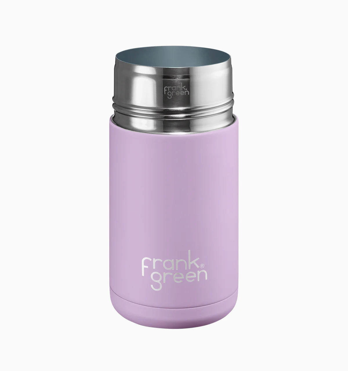 Frank Green Ceramic Reusable Cup 12oz/355ml - Lilac | Flasks | Frank Green