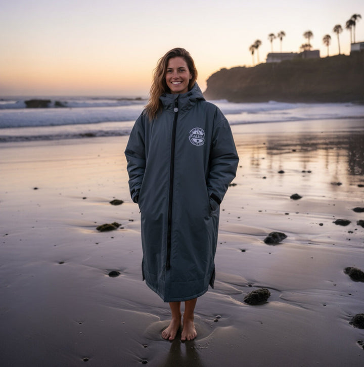 Recycled Waterproof Fleece Changing Robe