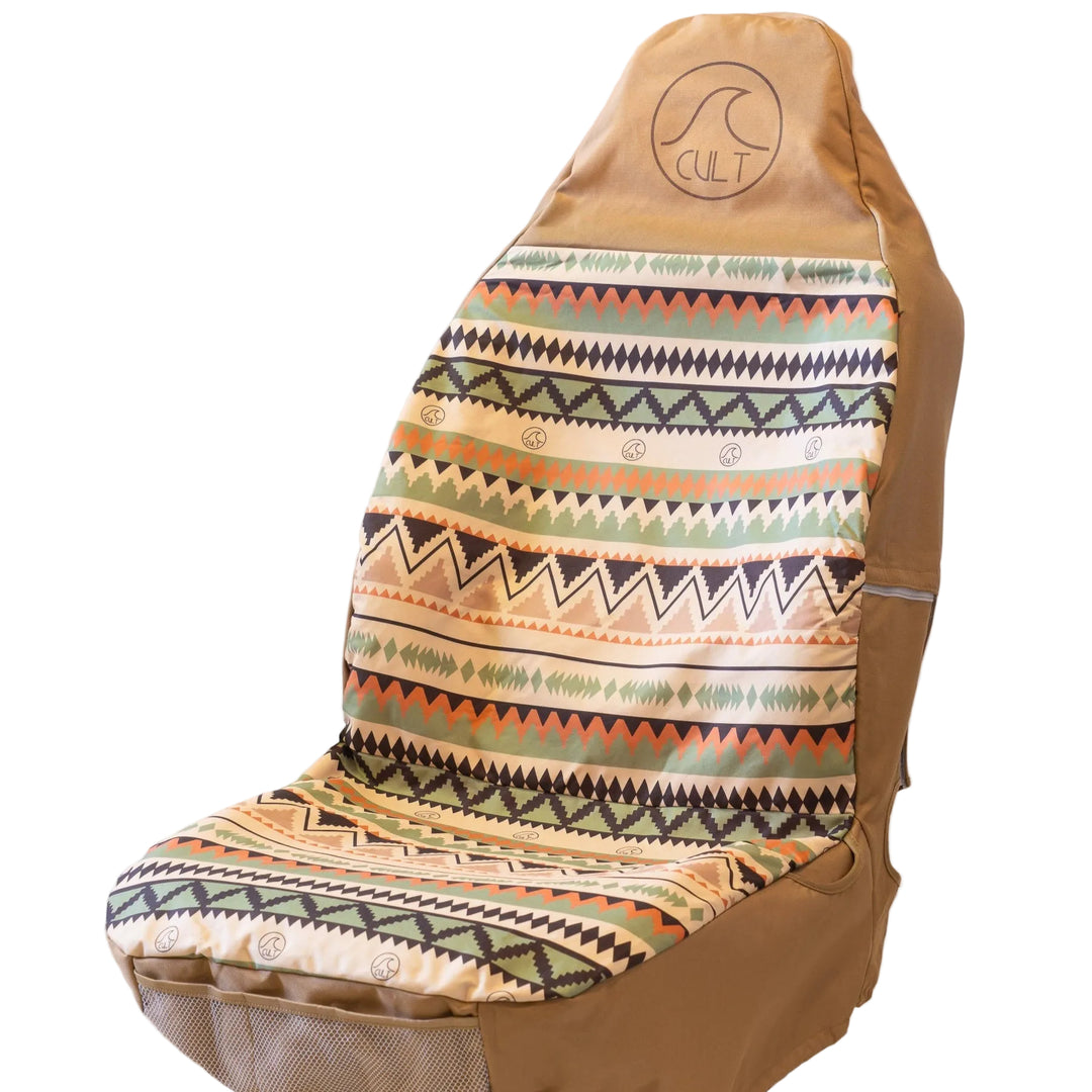 Cult Single Waterproof Seat Cover - Indi Brown | Seat Covers | Cult