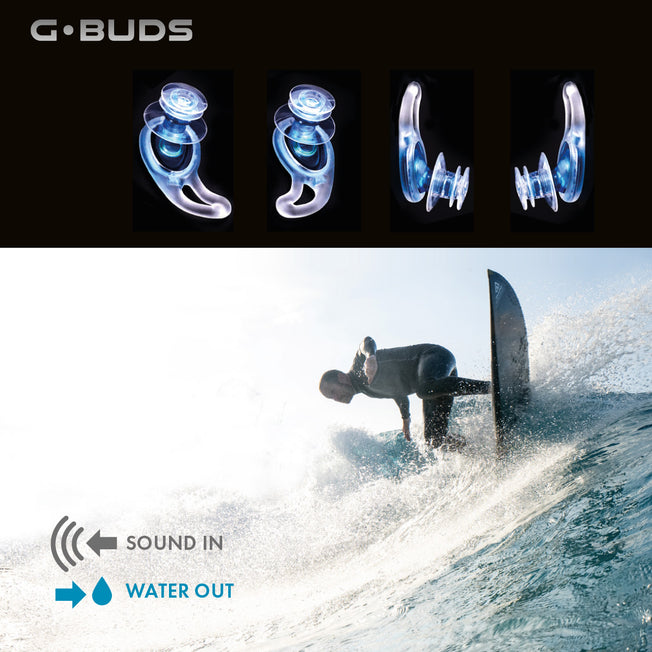 G.BUDS – Surf Ear Plugs - Clear