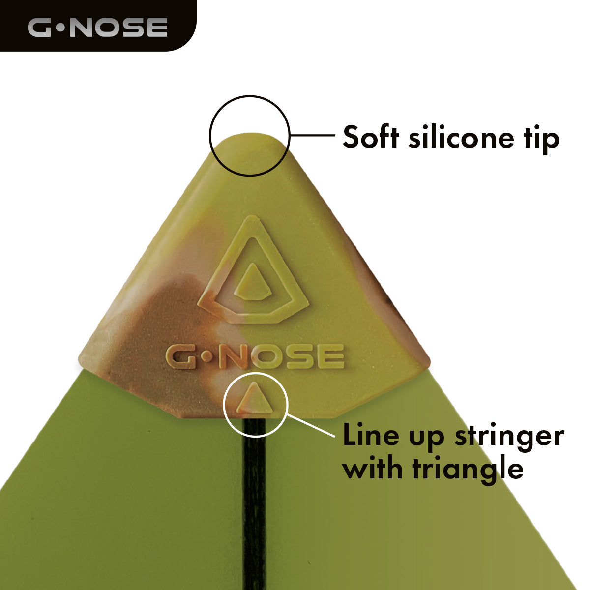 GUARD® G.NOSE – Surfboard Nose Guard - Camo Green | Surf Accessories | Guard