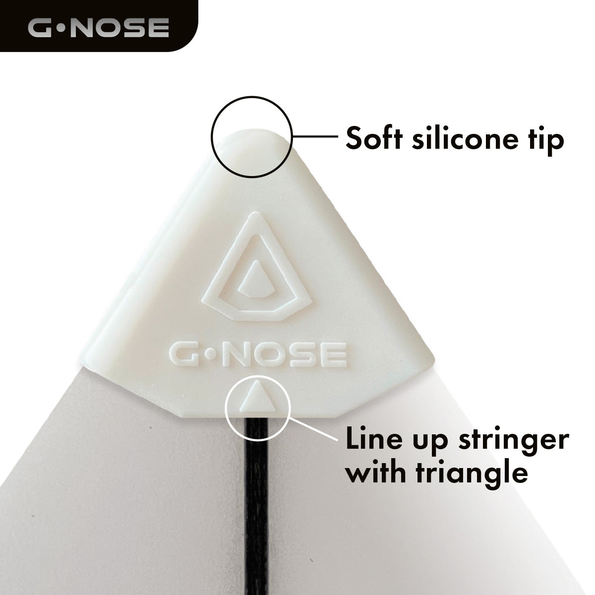 GUARD® G.NOSE – Surfboard Nose Guard - White | Surf Accessories | Guard