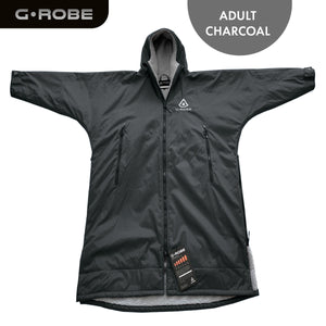 G.ROBE – Adult Ultimate Outdoor Changing Robe - Charcoal Grey