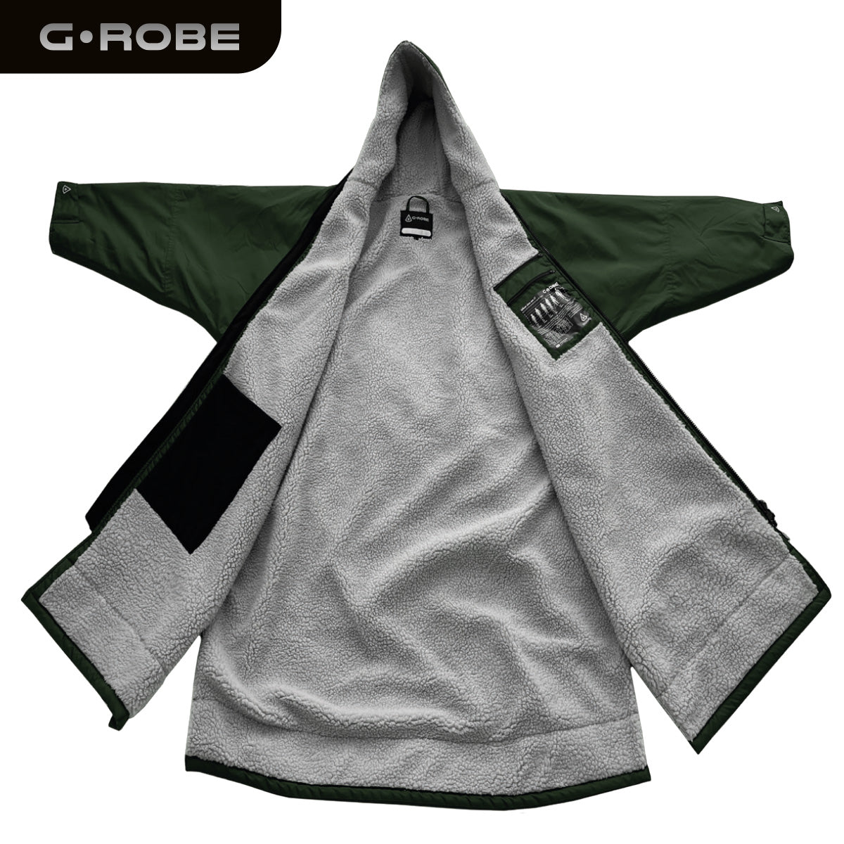 GUARD® G.ROBE – Junior Ultimate Outdoor Changing Robe - Forest Green | Changing Robes | Guard