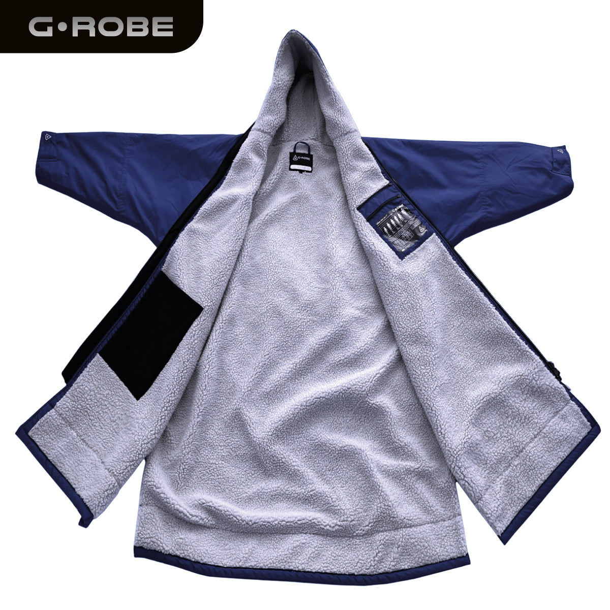 GUARD® G.ROBE – Adult Ultimate Outdoor Changing Robe - Marine Blue | Changing Robes | Guard
