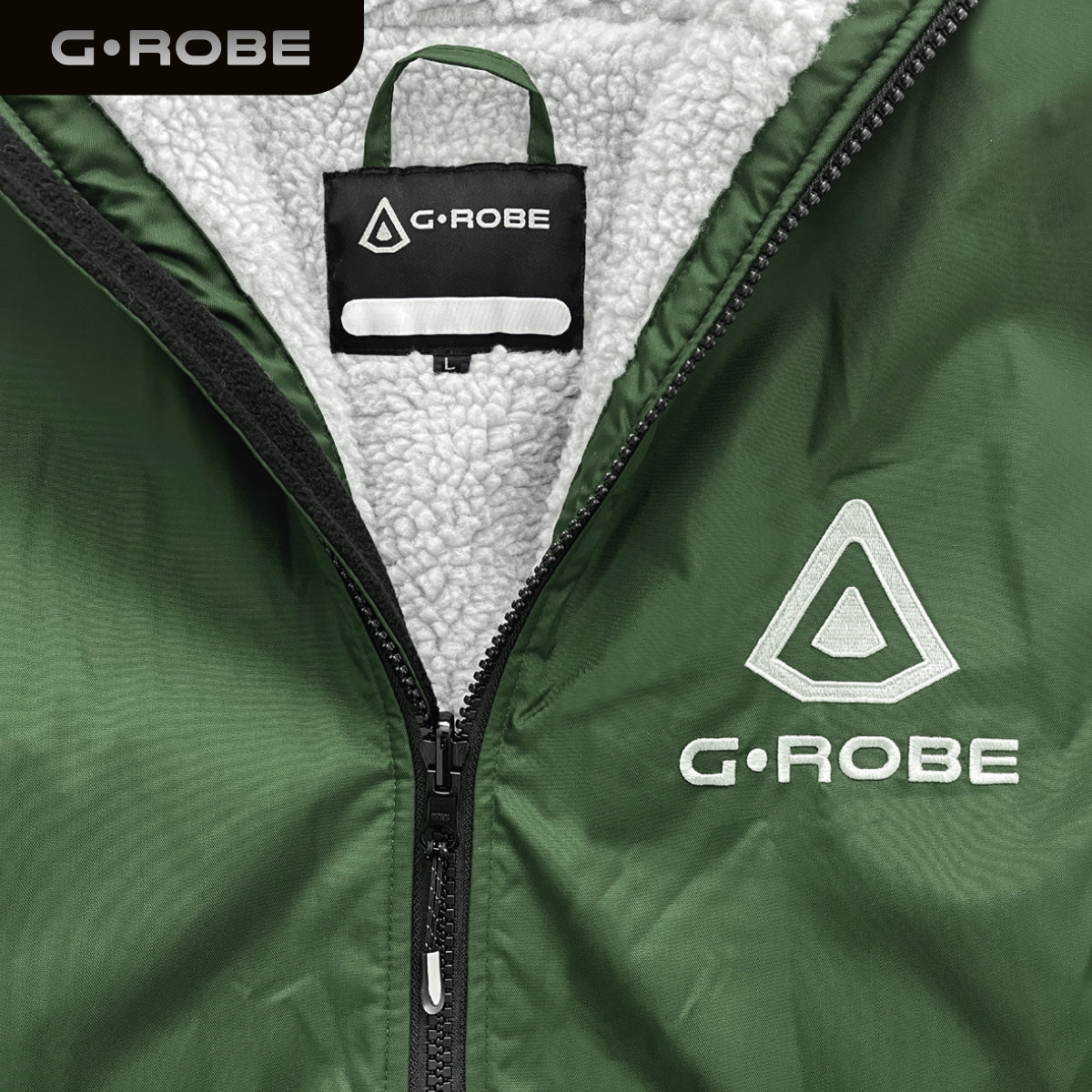 GUARD® G.ROBE – Adult Ultimate Outdoor Changing Robe - Forest Green | Changing Robes | Guard