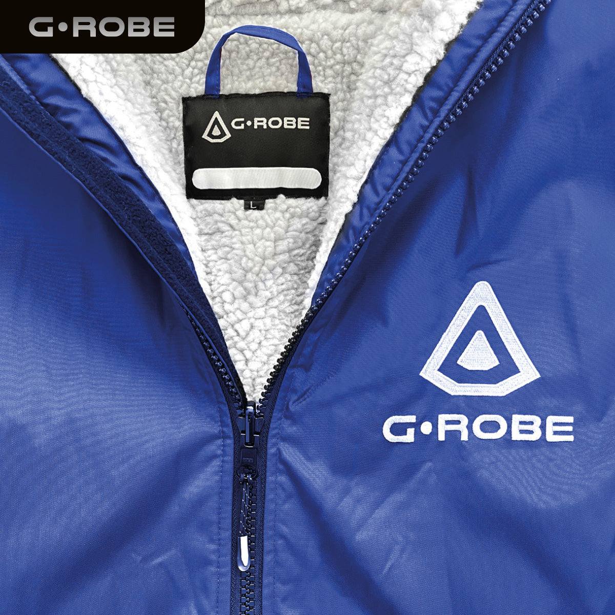 GUARD® G.ROBE – Adult Ultimate Outdoor Changing Robe - Marine Blue | Changing Robes | Guard