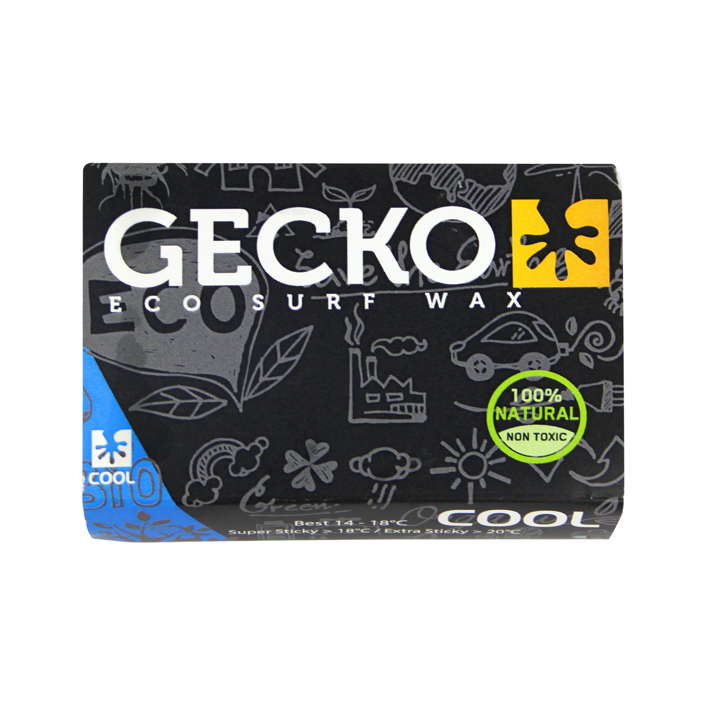Gecko Eco Surf Wax - Cool | Wax | Gecko