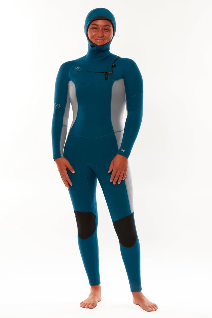 Sisstrevolution My Seas 5/4 Hooded Chest Zip Full Wetsuit