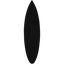 Pyzel Ghost PU Surfboard - Black
