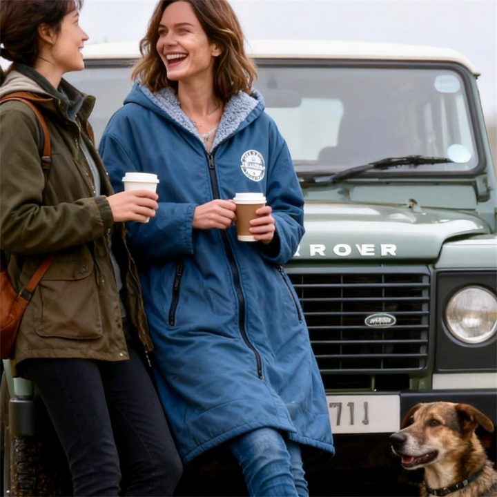 Recycled Waterproof Fleece Changing Robe