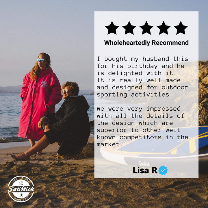 Recycled Waterproof Fleece Changing Robe