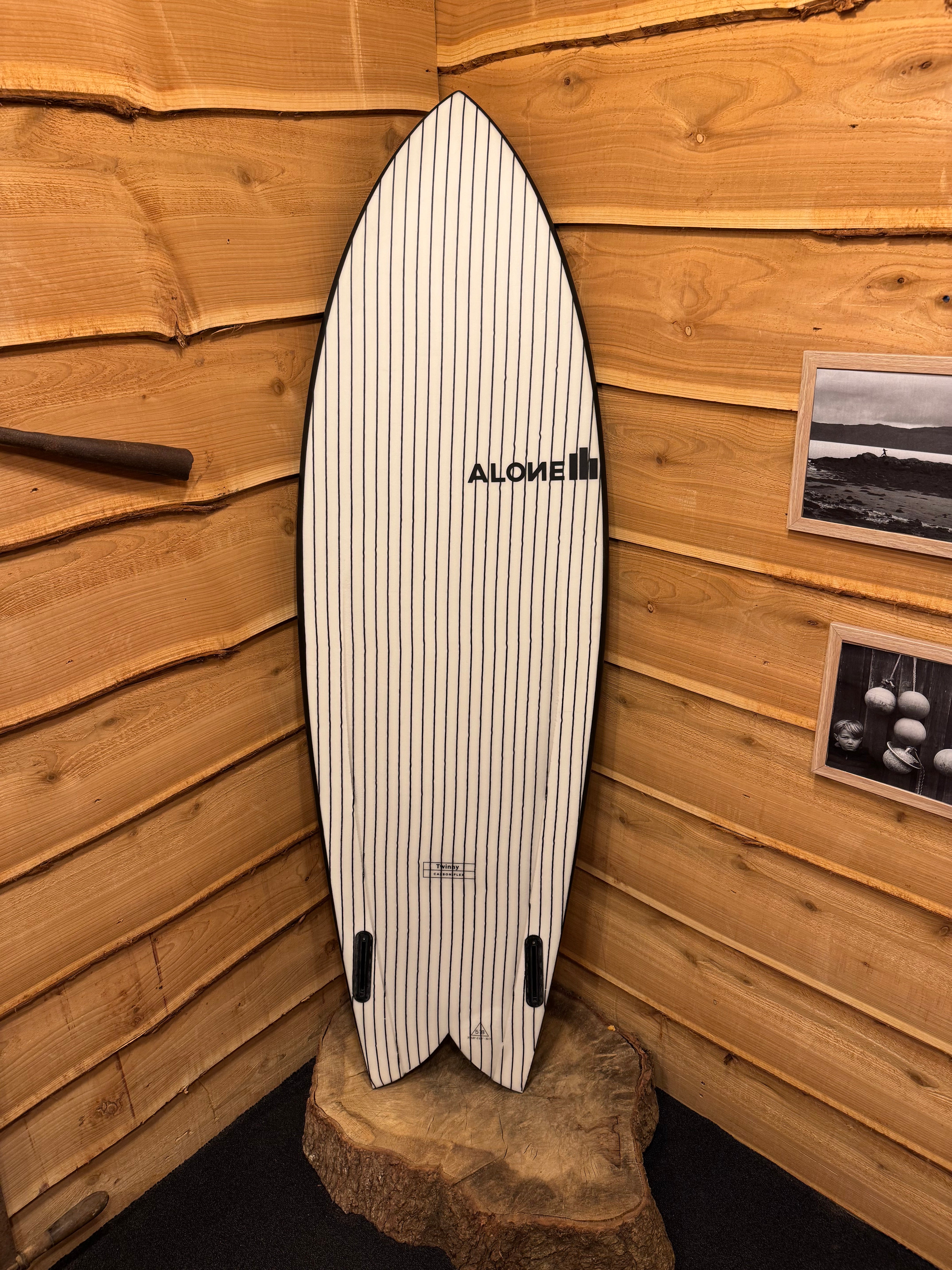 Ex-Display Alone Twinny Carbon-Flex EPS Surfboard - 5'8"