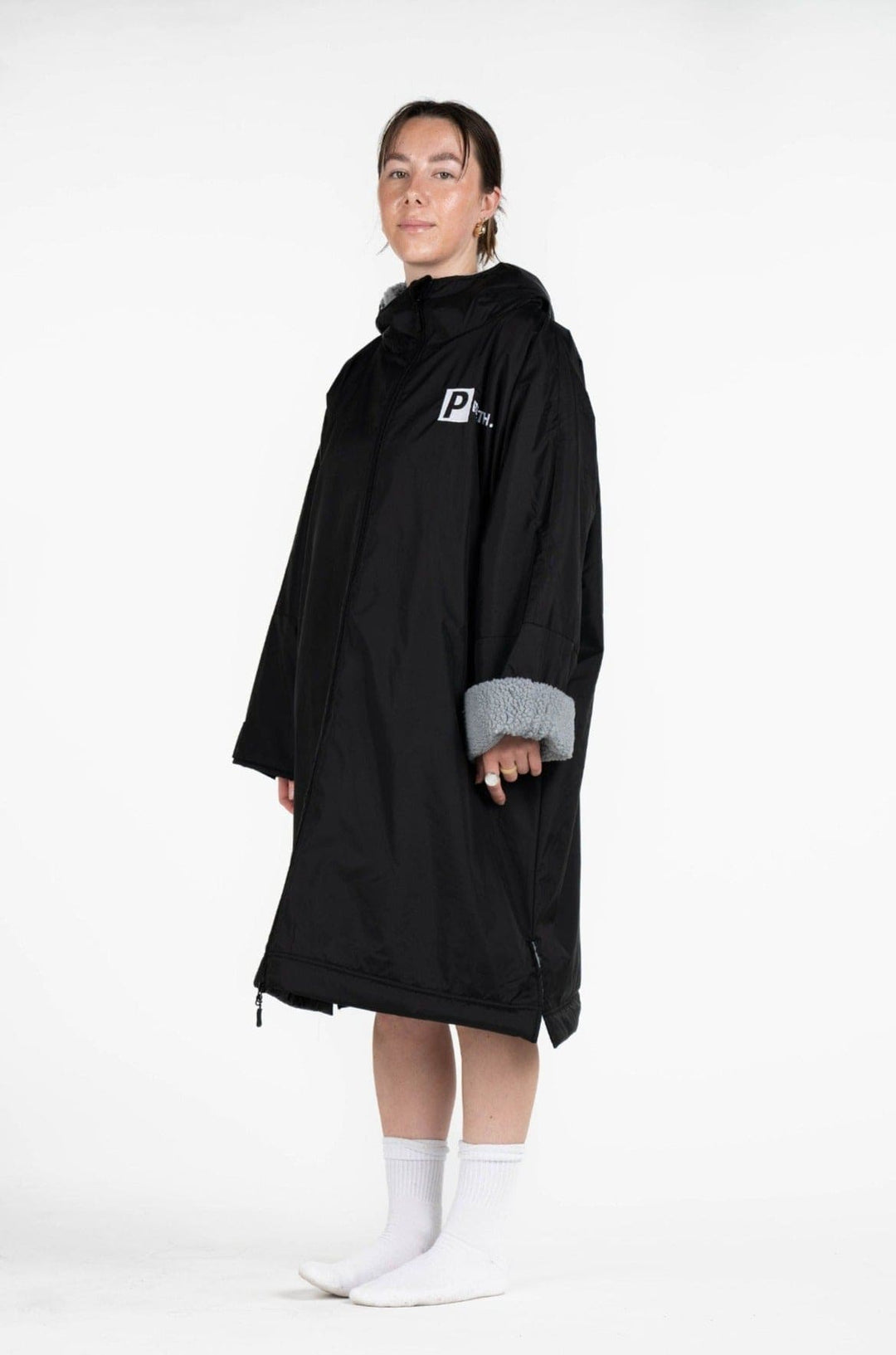 Waterproof Changing Robe | Black