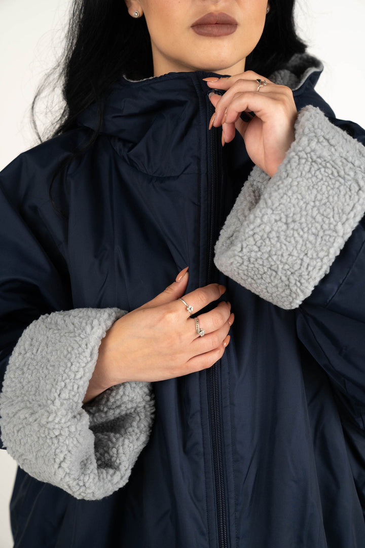Waterproof Changing Robe | Navy