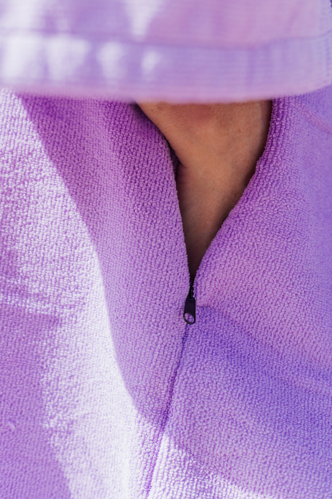 Microfibre Towel Changing Robe | Purple