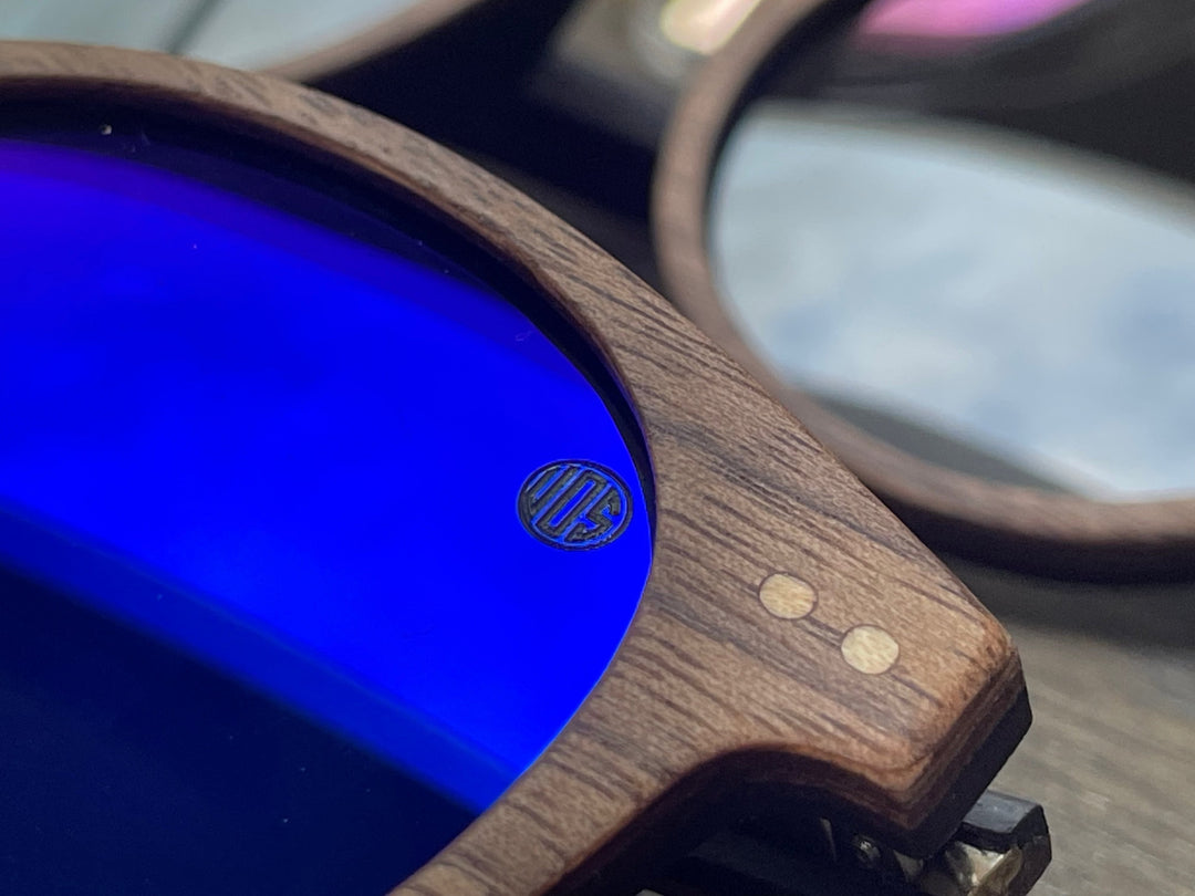 Pearl- Blue Lens Union of Surf Sunglasses