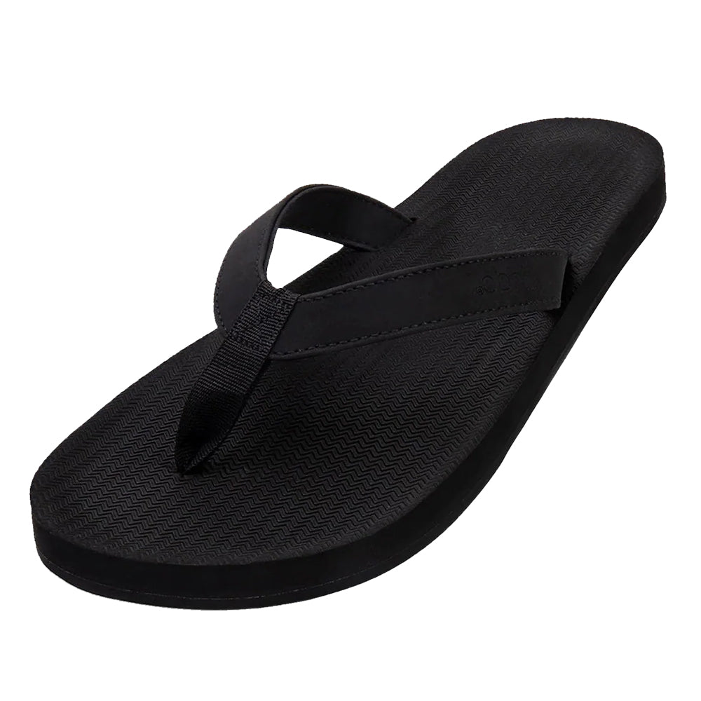 Indosole - Mens Flip Flops - ESSNTLS - Black