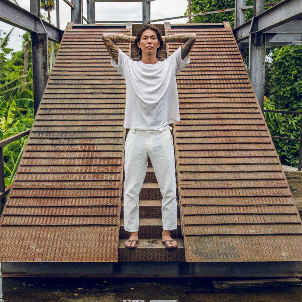Indosole - Mens Flip Flops - ESSNTLS - Soil