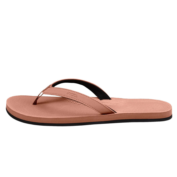 Indosole - Womens Flip Flops - ESSNTLS - Rust