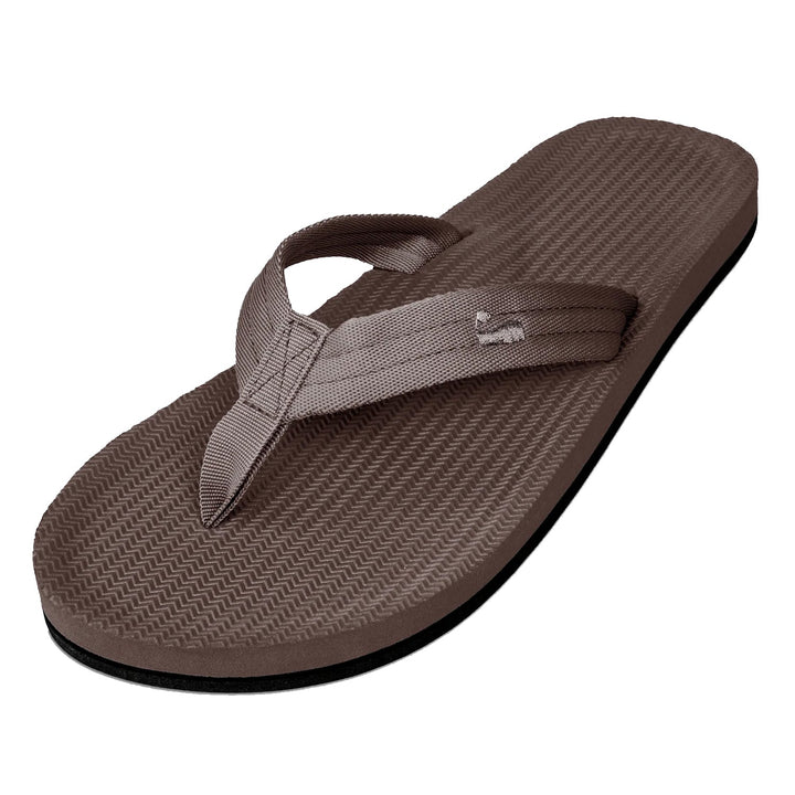 Indosole - Mens Flip Flops - Easy Living - Soil