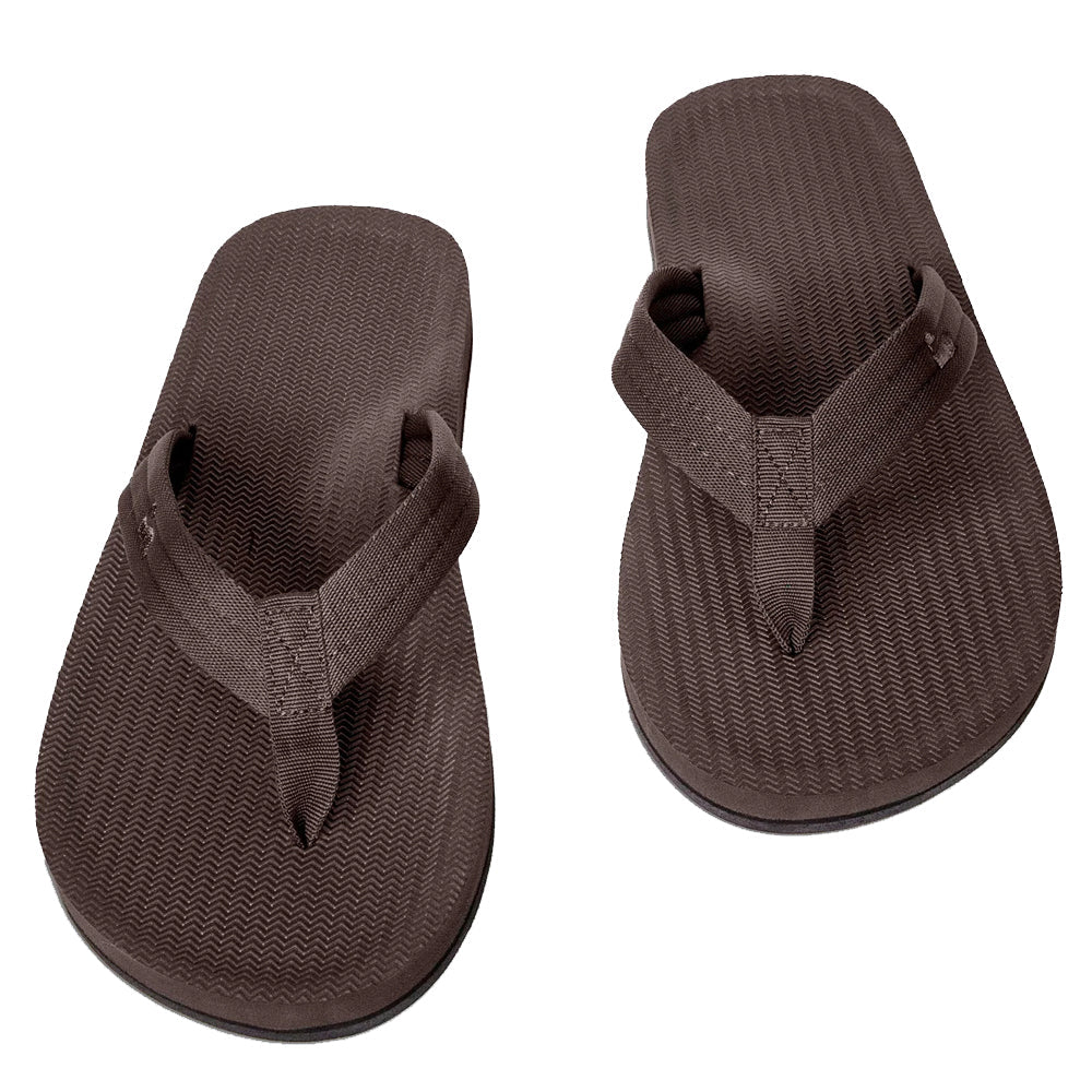 Indosole - Mens Flip Flops - Easy Living - Soil