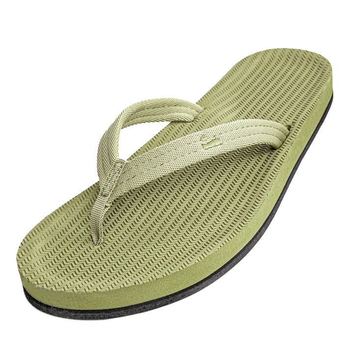 Indosole - Womens Flip Flops - Easy Living - Matcha