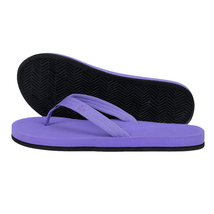 Indosole - Womens Flip Flops - Easy Living - Purple Haze