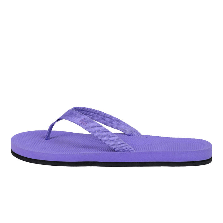 Indosole - Womens Flip Flops - Easy Living - Purple Haze