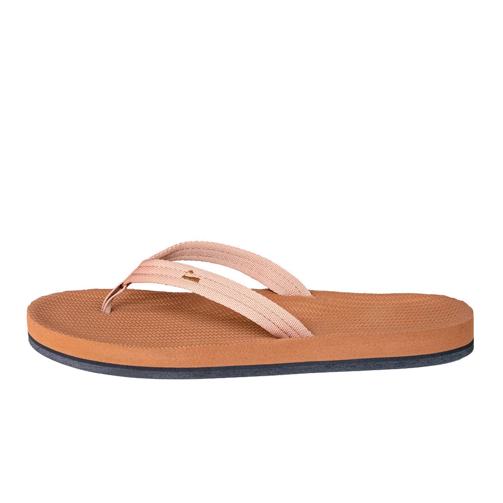Indosole - Womens Flip Flops - Easy Living - Rust