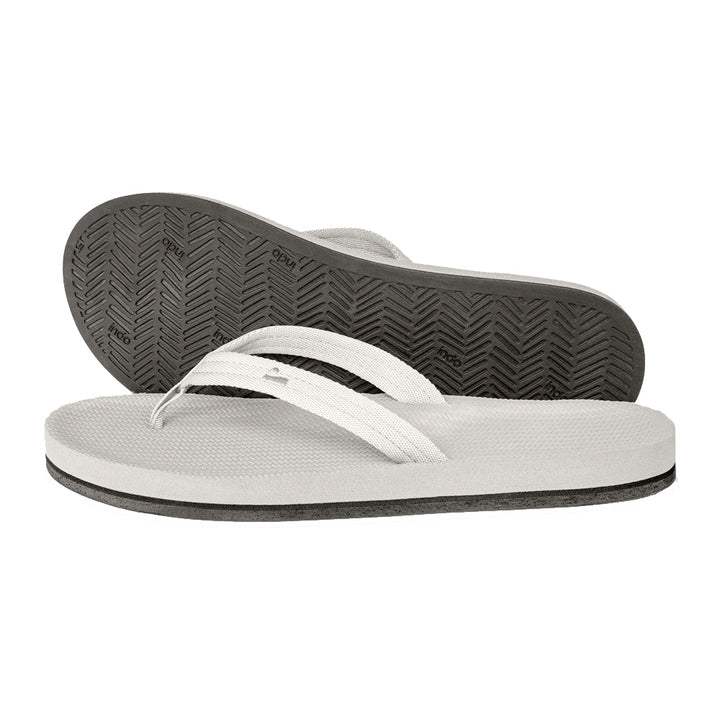 Indosole - Womens Flip Flops - Easy Living - Sea Salt