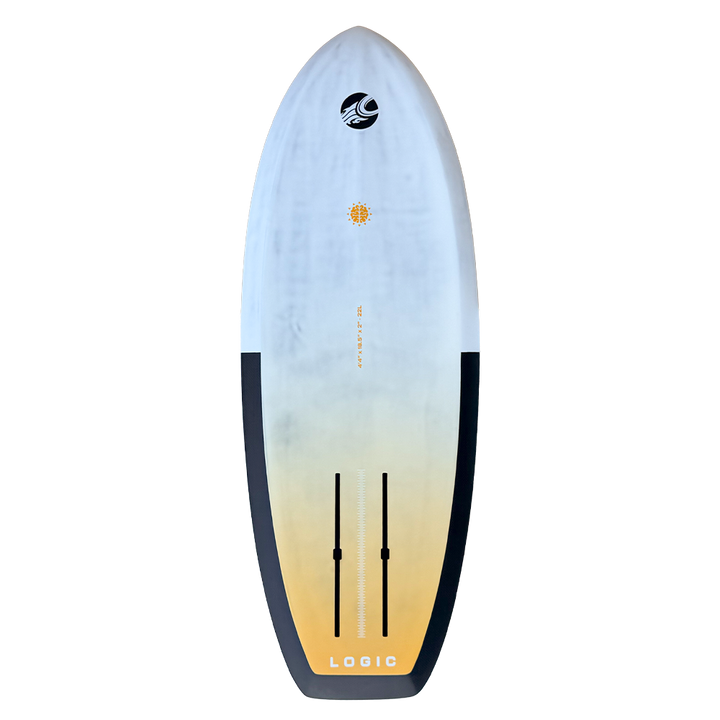 Cabrinha Logic Pro Carbon kite foil board with compact low-volume outline designed for precision, control, and ultra-responsive performance.
