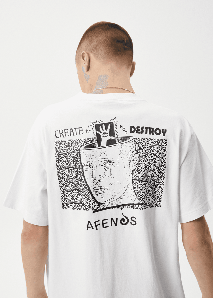 AFENDS Mind Over Heavyweight Boxy Tee