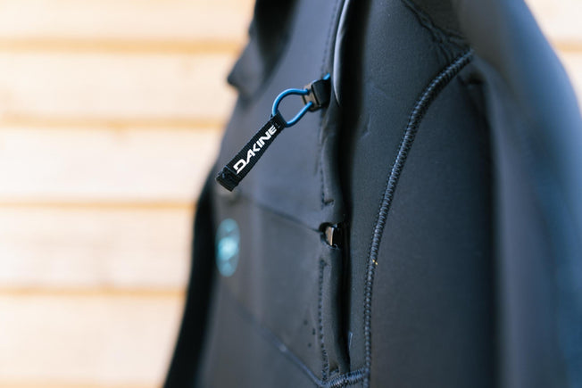 Dakine Mens Mission Chest Zip Hooded 5/4/3mm Full Wetsuit (Black)