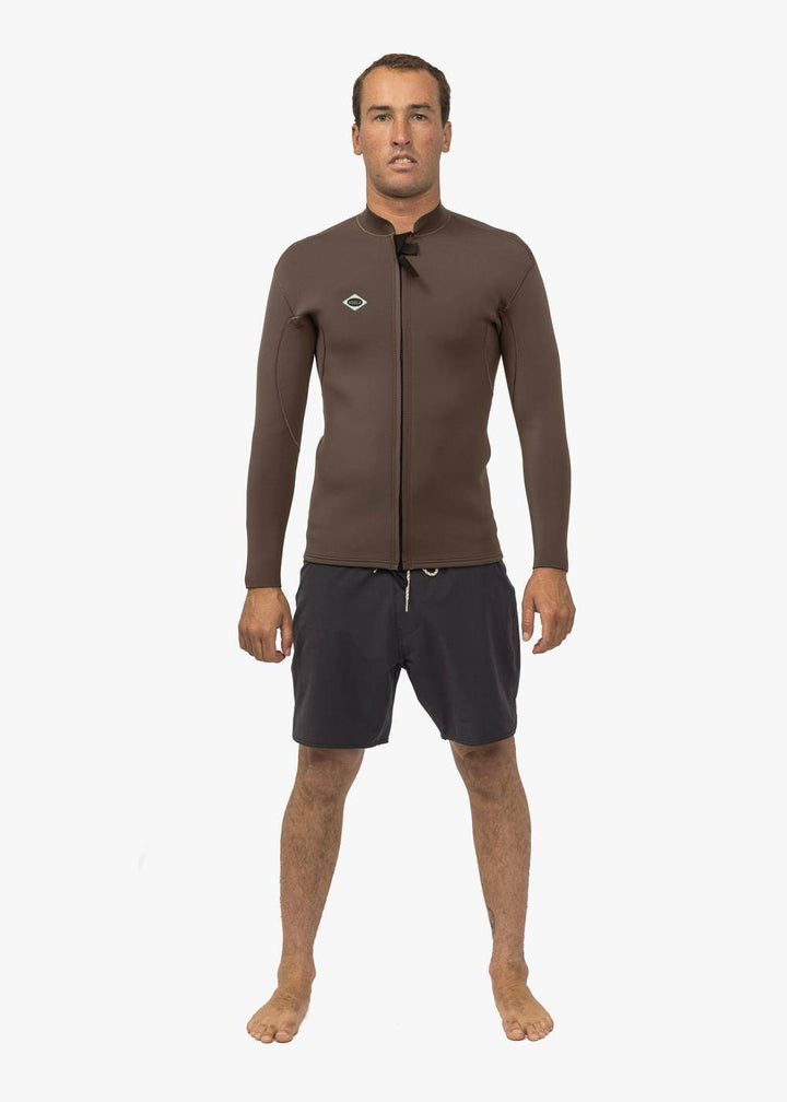 Vissla Solid Sets 2mm Front Zip Wetsuit Jacket