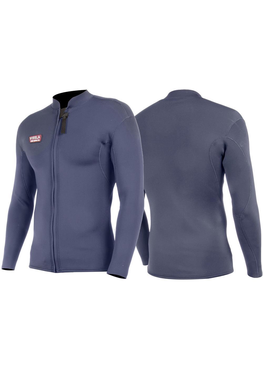 Vissla Solid Sets 2mm Front Zip Wetsuit Jacket