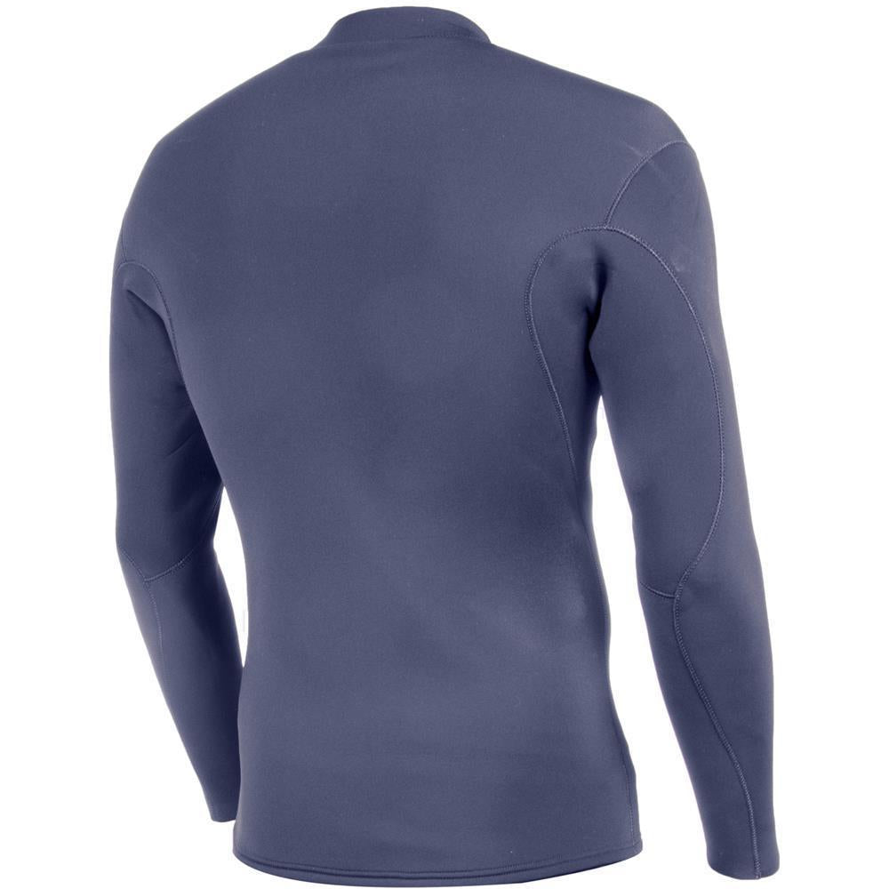 Vissla Solid Sets 2mm Front Zip L/S Wetsuit Jacket - Dark Naval