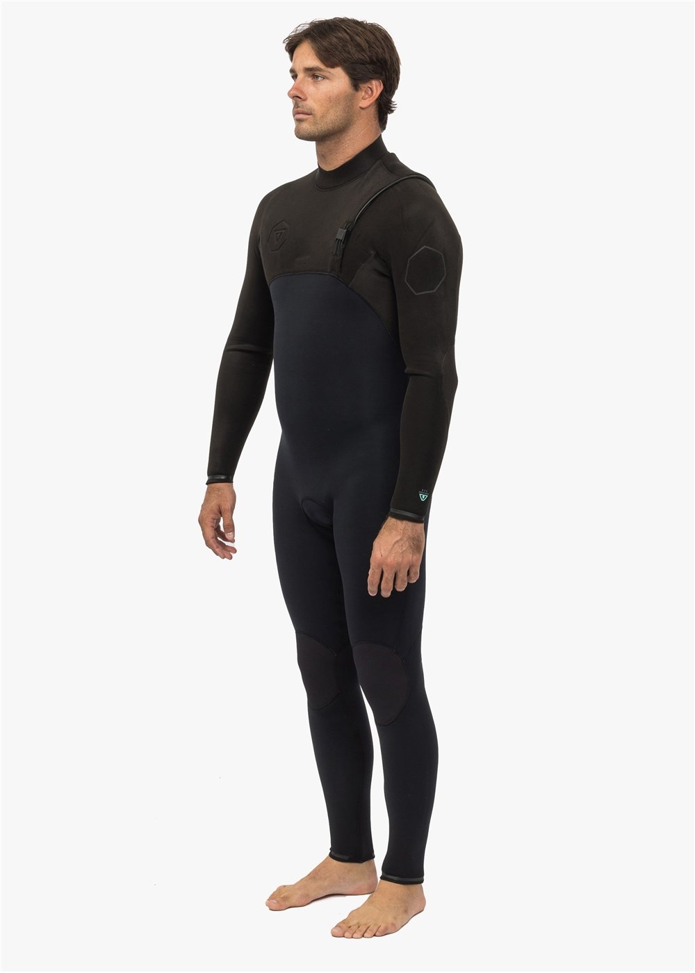 Vissla High Seas II 3-2 Zip Free Full Wetsuit - Stealth