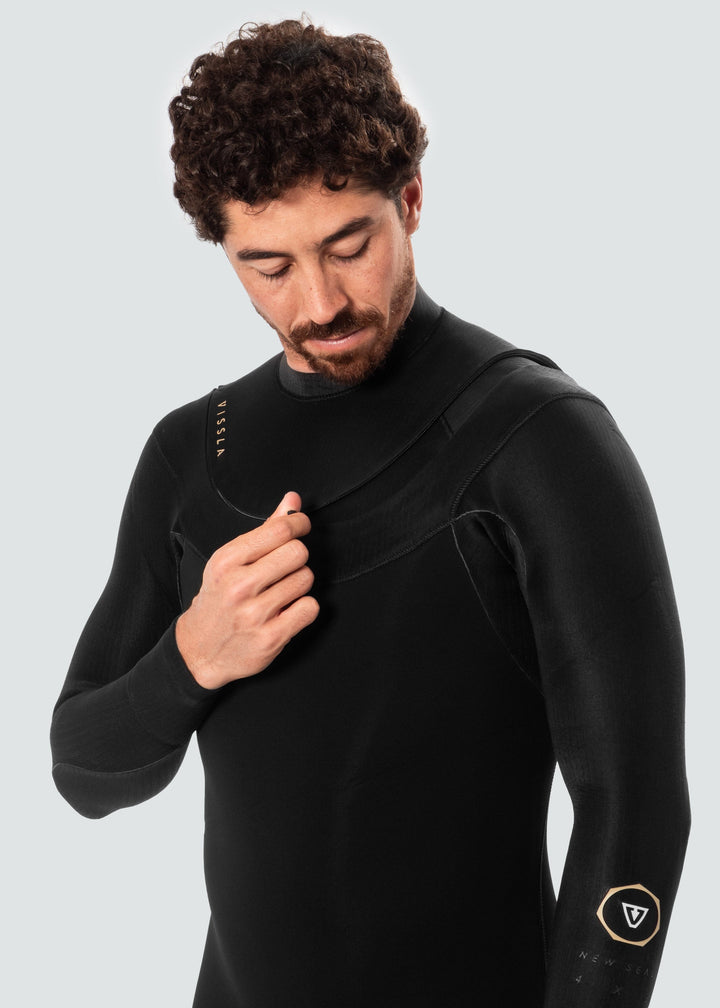 Vissla New Seas 3-2 U-Zip Wetsuit - BL2
