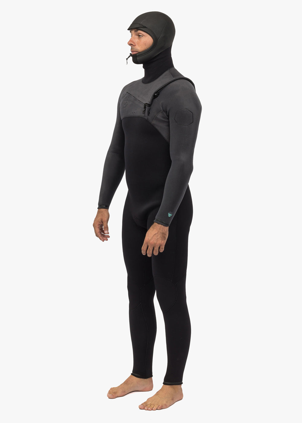 VIssla High Seas II 4-3 Hooded Chest Zip Full Wetsuit