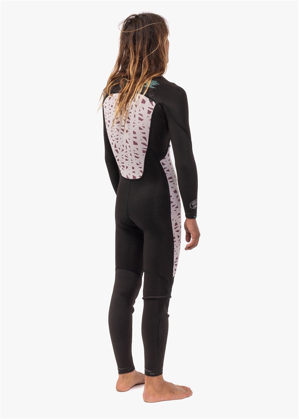 Vissla 7 Seas 4-3 Chest Zip Full Wetsuit - Black