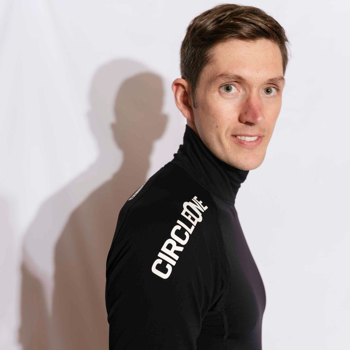 Mens SHORT Sleeve Thermal Rash Vest - ICON Polypro | Circle One