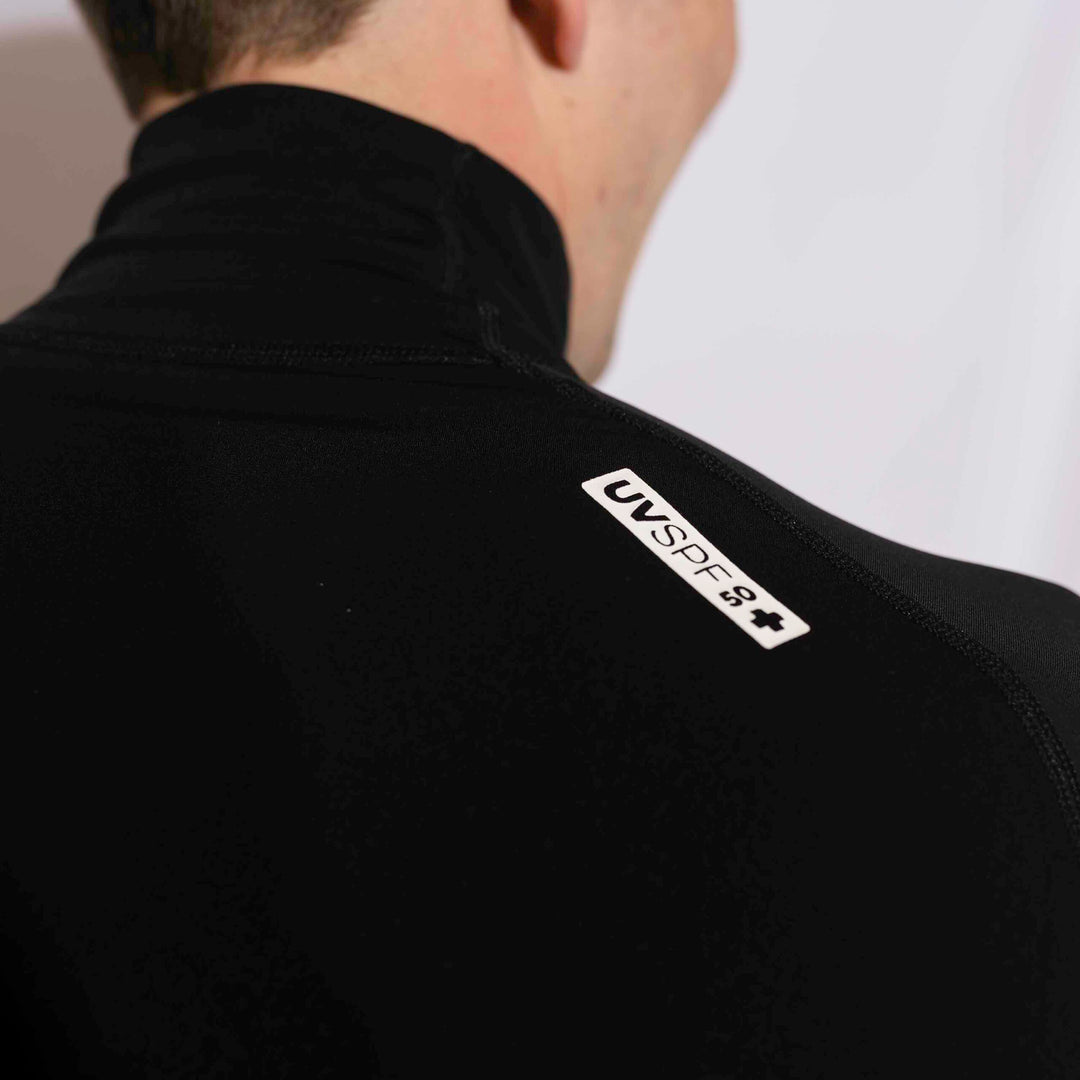 Mens LONG Sleeve Thermal Rash Vest - ICON Polypro | Circle One