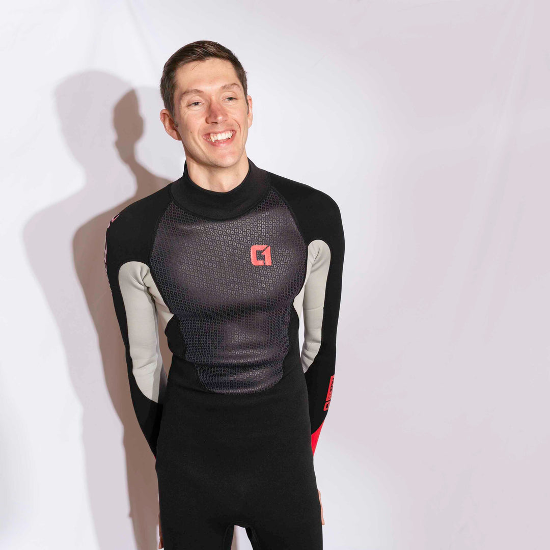 Mens 3/2mm Summer Wetsuit FAZE Full Length | Circle One