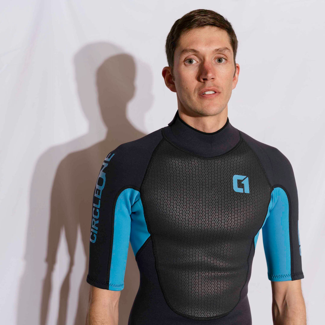 Mens 3/2mm Summer Wetsuit FAZE Shorty | Circle One