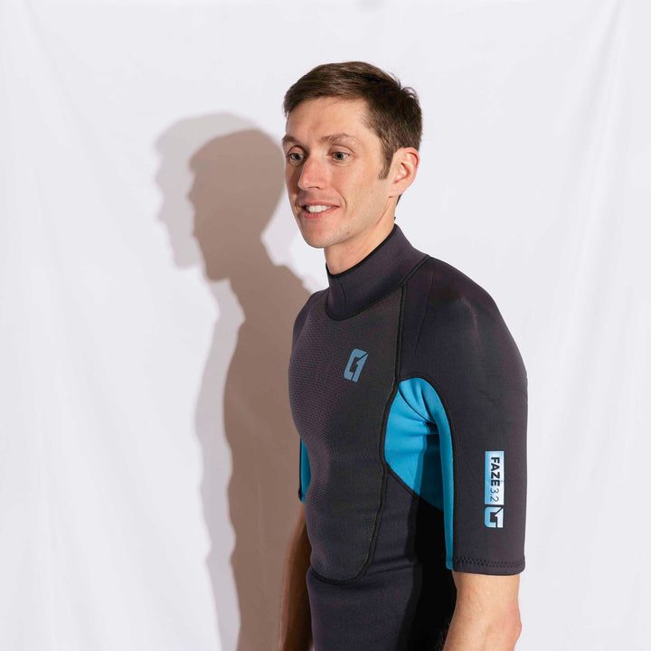 Mens 3/2mm Summer Wetsuit FAZE Shorty | Circle One