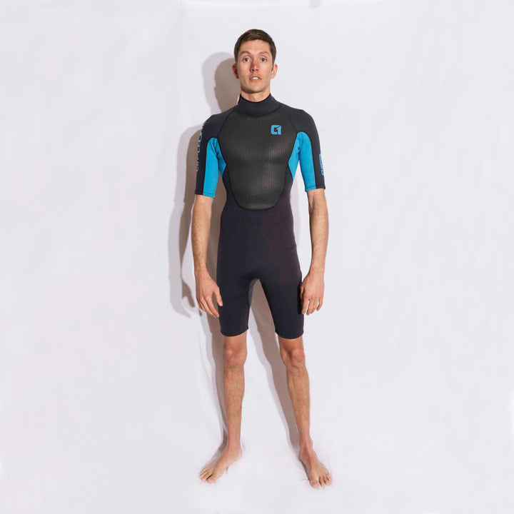 Mens 3/2mm Summer Wetsuit FAZE Shorty | Circle One