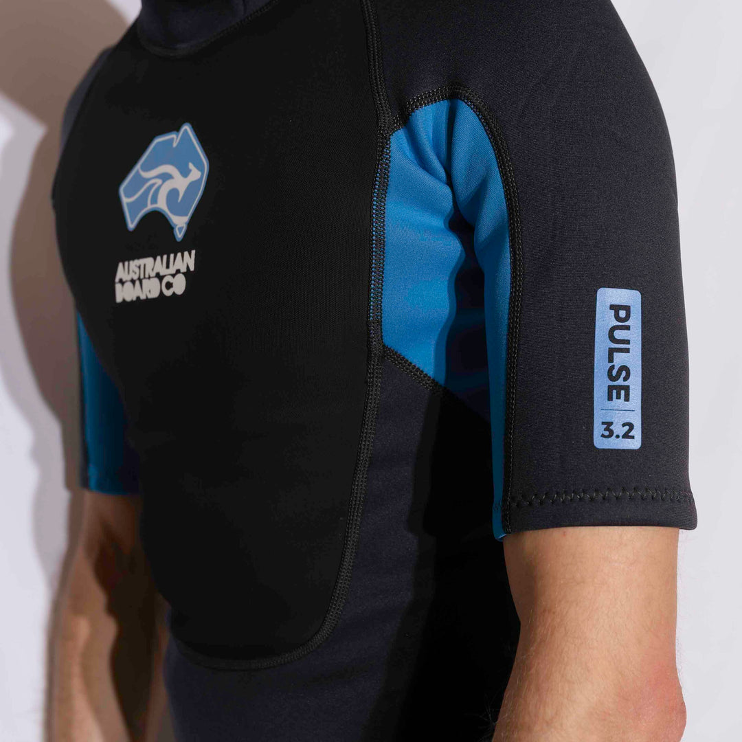 Mens 3/2mm Summer Wetsuit PULSE Shorty | Australian Board Co