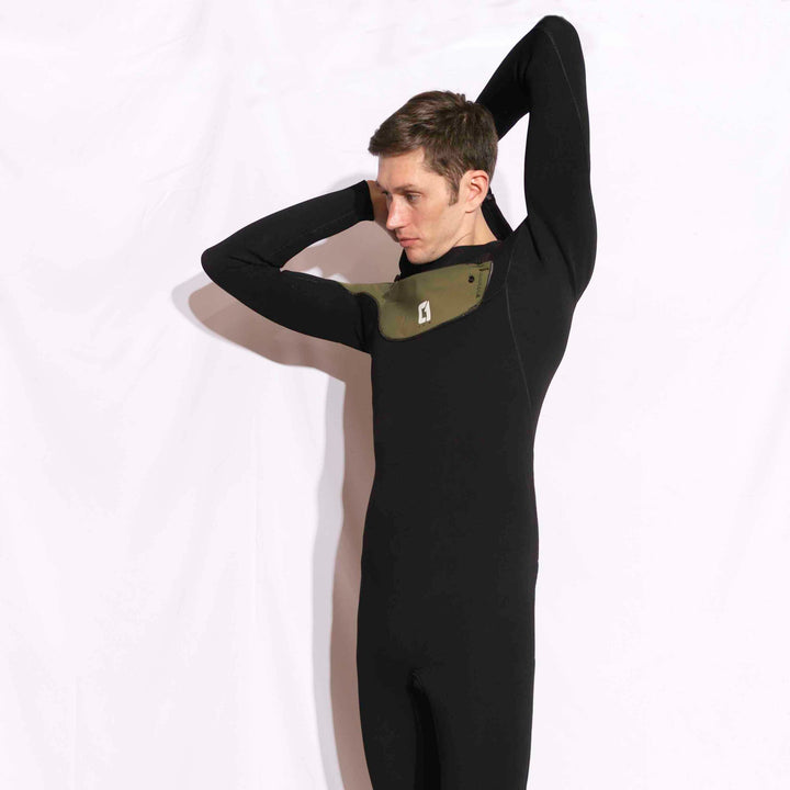 Mens 5/4mm Winter Wetsuit ICON GBS Chest Zip | Circle One