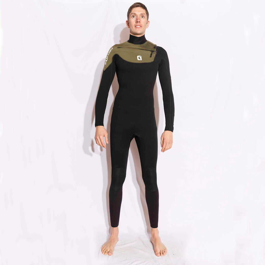 Mens 5/4mm Winter Wetsuit ICON GBS Chest Zip | Circle One